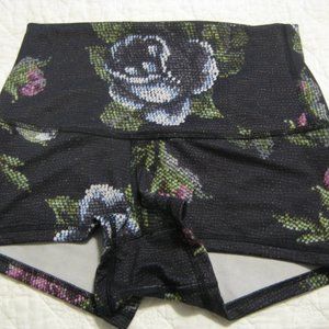 Lululemon Floral Athletic Shorts